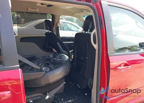 2013 Dodge Grand Caravan Sxt из США, поврежденный, VIN 2C4RDGCG3DR538300